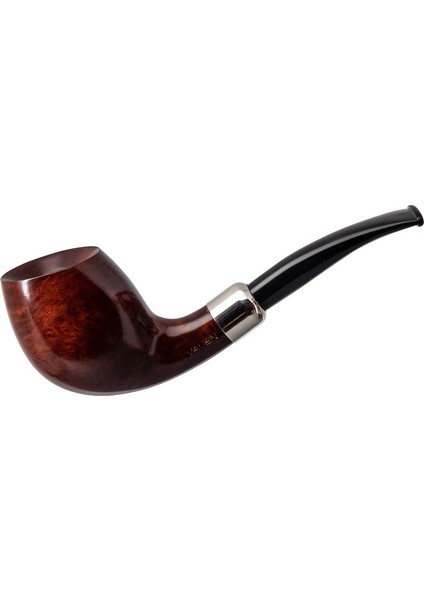 Lesepfeife 3671 9mm. Filtreli Ebonit Saplı Pipo