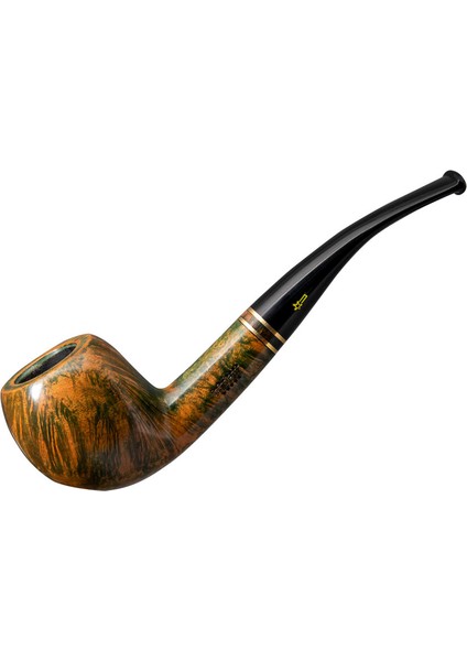 Kuyruklu Yıldız 370 9mm. Filtreli Ebonit Saplı Pipo