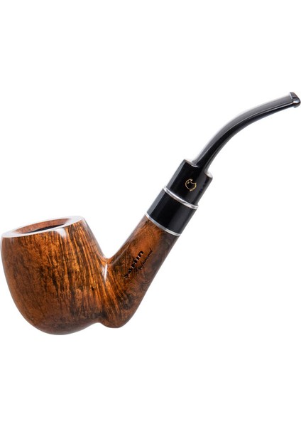 Professional Jumbo 9mm. Filtreli Ebonit Saplı Pipo