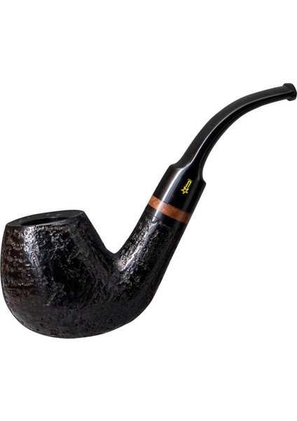 Kuyruklu Yıldız 501 9mm. Filtreli Ebonit Saplı Pipo