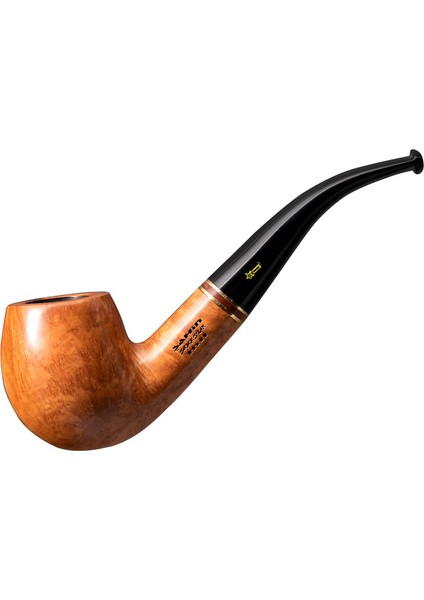 Kuyruklu Yıldız 318 9mm. Filtreli Ebonit Saplı Pipo