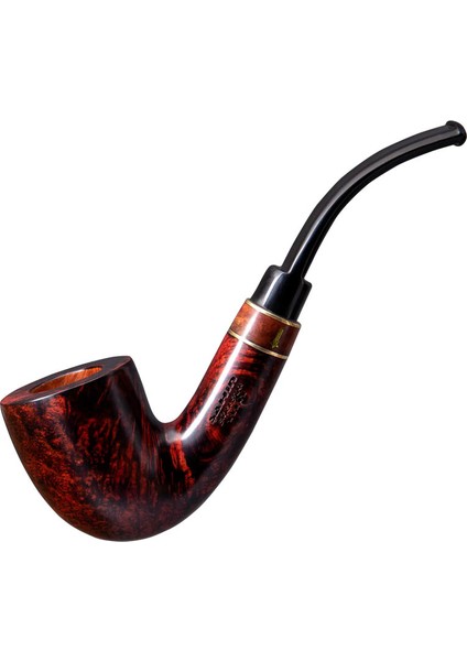 Kuyruklu Yıldız 440 9mm. Filtreli Ebonit Saplı Pipo