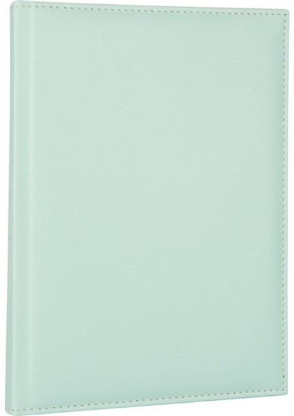 Çizgili Defter Diplomat 14 x 20 cm Su Yeşili