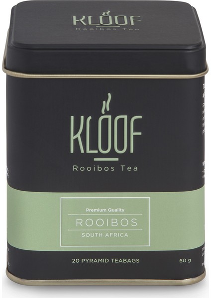 Plain Rooibos Tea - Roybos Çayı 20'li Biodegradable Piramit Poşet 60 gr