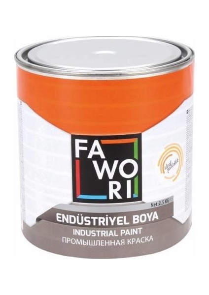 Ideal Endüstriyel Boya 2,5 kg Parlak Siyah