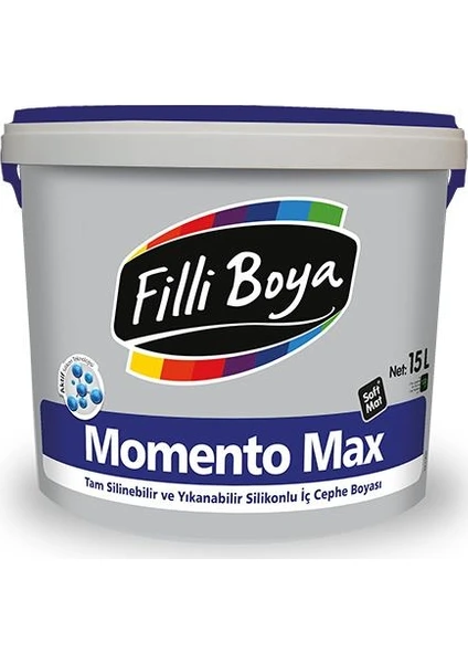 Filli Boya Momento Max Silikonlu İç Cephe Boya 2,5 lt Açık Somon