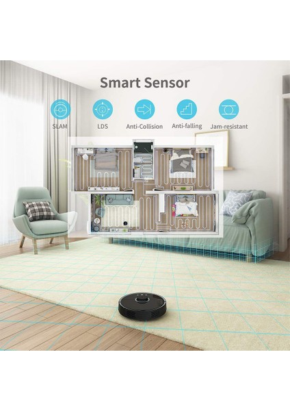 S5 Akıllı Robot Süpürge