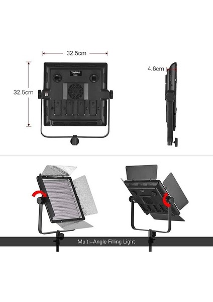 YN900-II Bi-Color Pro LED Işık (3200-5500K)