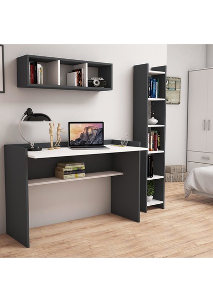 U6030 Mihrimah Kitaplık ve Raflı Çalışma