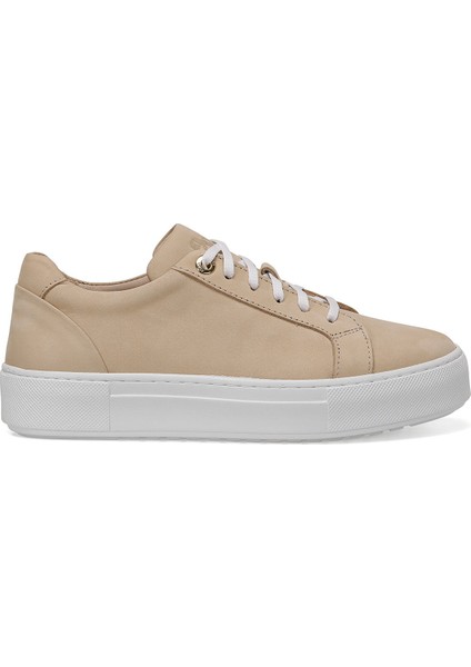 Sadınn Bej Kadın Sneaker Ayakkabı