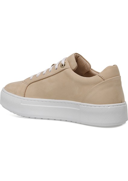 Sadınn Bej Kadın Sneaker Ayakkabı