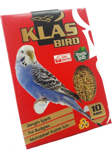 Muhabbet Kuşu Kraker 10'lu
