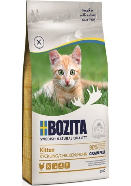 Feline Kitten Tahılsız Yavru Kedi Maması 10 Kg