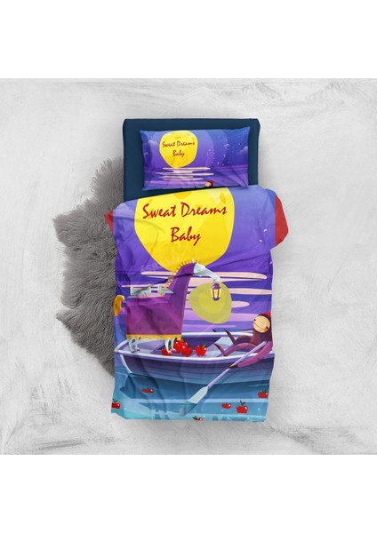 Sweet Dreams 3D Pamuk Saten Bebek Nevresim Takımı