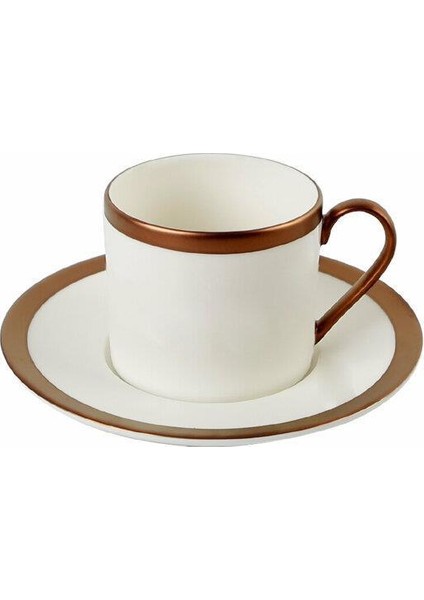 Copper Line Tabaklı Çay Fincanı 180cc - 1 Adet