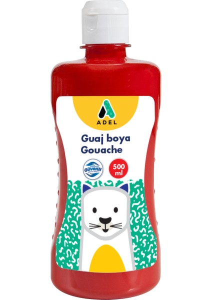 Guaj Boya  500 ml.- Kırmızı