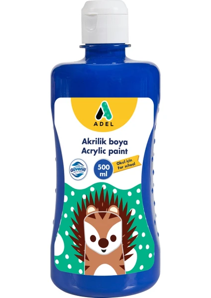 Okul Akriliği 500 ml - Mavi