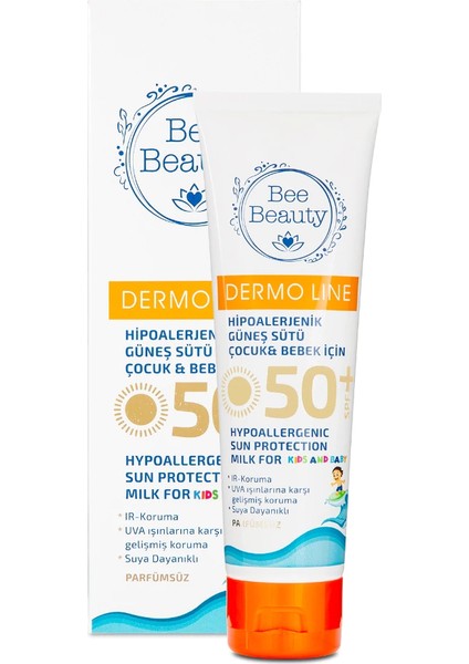 Hipoalerjenik Güneş Sütü Çocuk & Bebek Için 50+Spf 100 ml