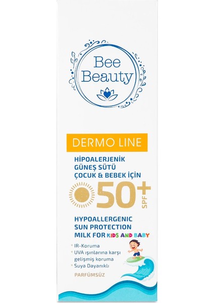 Hipoalerjenik Güneş Sütü Çocuk & Bebek Için 50+Spf 100 ml