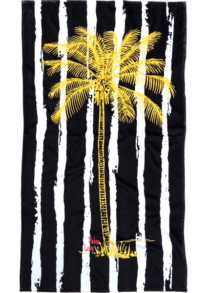 Plaj Havlusu Brush Palm Gold 80 x 150 cm