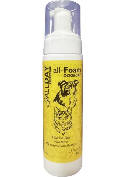 All-Foam Köpük Şampuanı 200 ml