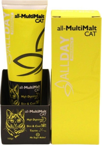 All-Multimalt Cat Kediler Için Multivitamin Paste 100 gr