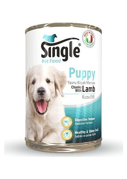 Puppy Kuzu Etli Yavru Köpek Konservesi 415 gr