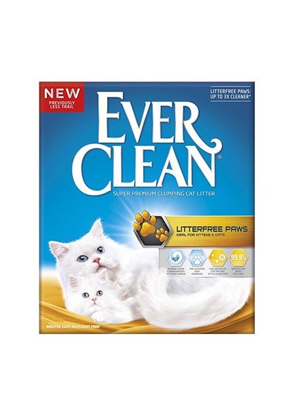 Litterfree Paws Patilere Yapışmayan 6lt x 2 Adet Kedi Kumu