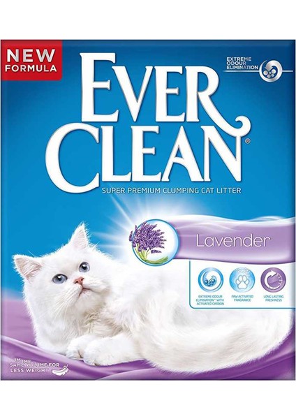 Lavander Kokulu Topaklaşan Kedi Kumu 6lt x 2 Adet