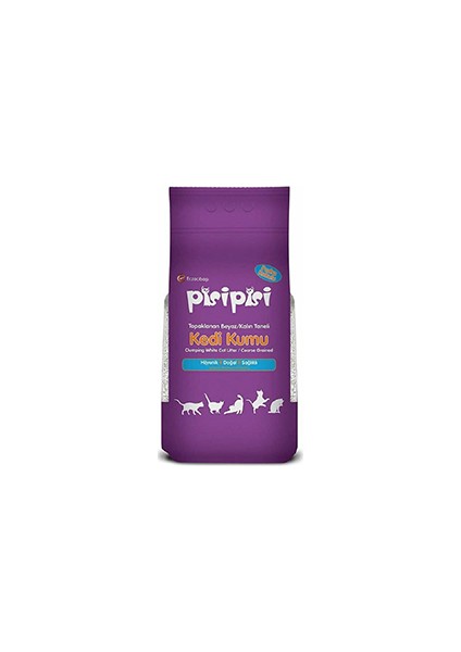 Pisipisi Topaklaşan Bentonit Kalın Kedikumu 2 x 10KG