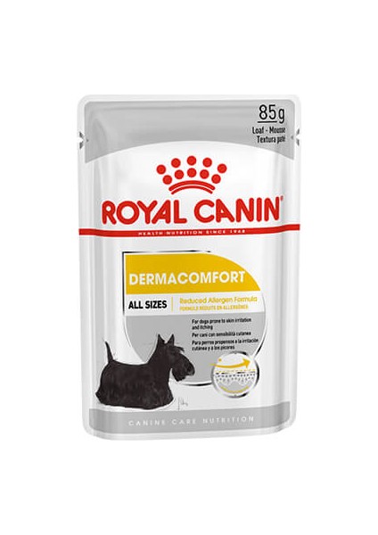 Ccn Dermacomfort Loaf Pouch Köpek Konservesi 12 x 85 gr