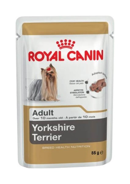 Yorkshire Terrier Yetişkin Köpek Konservesi 85 gr x 6 Adet