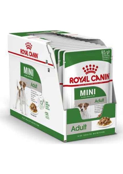 Mini Adult Pouch Yetişkin Köpek Konserve 85 gr x 12 Adet