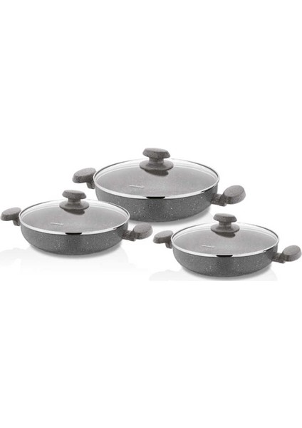 Mia Granit 6 Parça Omlet Set