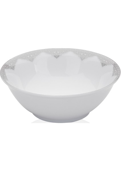 Super White 86 Parça Yuvarlak Yemek Takımı