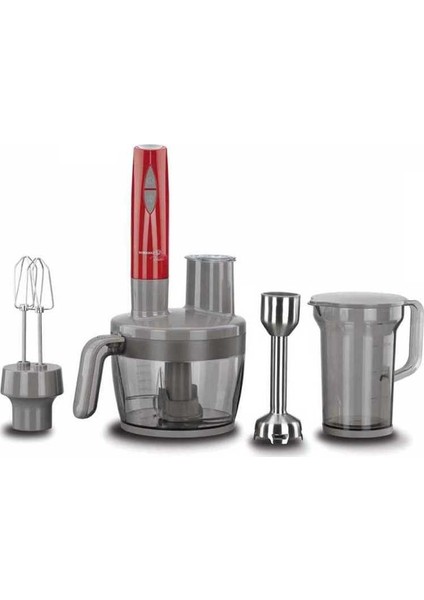 Vertex Multi Kırmızı Blender Set