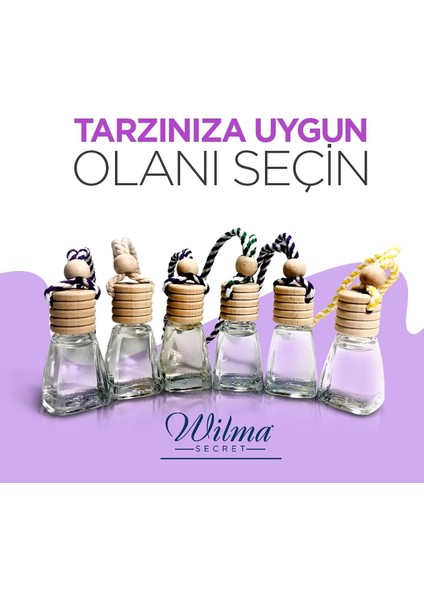 Secret 8 ml Askılı Oto Parfümü Kavun