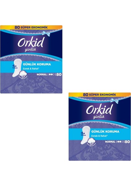 Hijyenik Günlük Ped Eko Normal 80'li 2 Paket