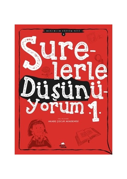 Surelerle Düşünüyorum-1 Değerler Eğitim Seti