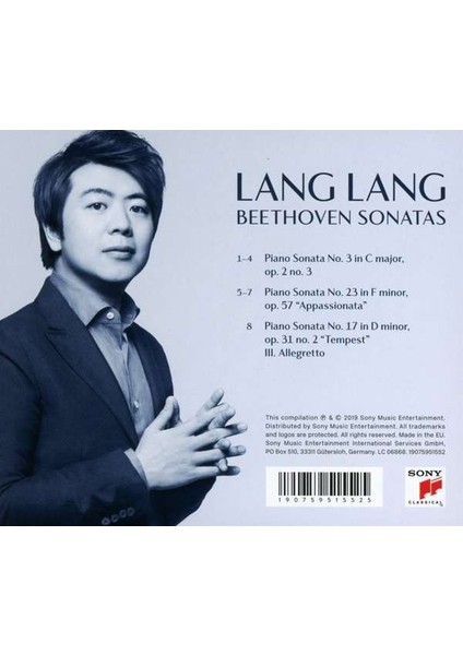 Lang Lang Plays Beethoven CD fiyatları
