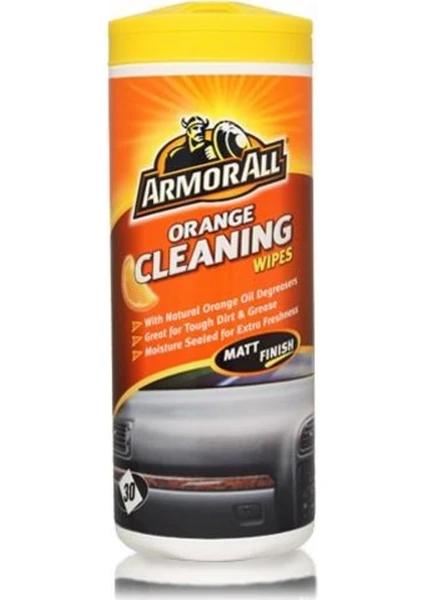 Armor All Orange Citrus'lu Araç Içi Temizlik Mendili