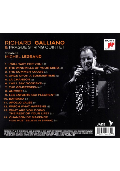 Richard Galliano - Tribute To Michel Legrand CD fiyatları