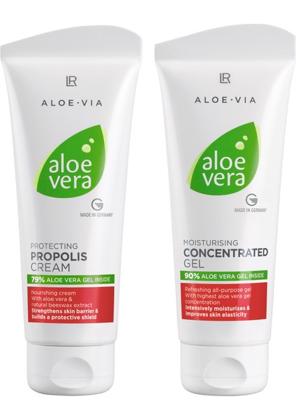 Aloe Vera Propolis Krem - Konsantre Jel - 2 Parça Set