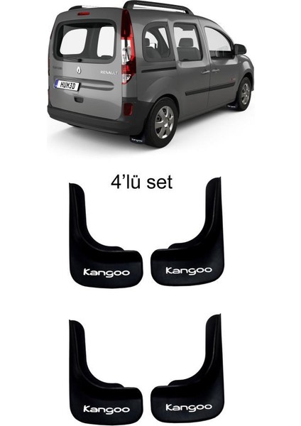 Renault Kangoo 2007 Model Sonrası 4lü Paçalık, Çamurluk, Tozluk REN1UX028 fiyatları