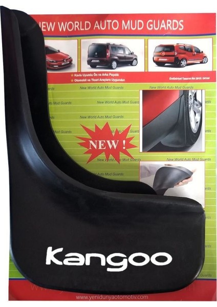 Renault Kangoo 2007 Model Sonrası 4lü Paçalık, Çamurluk, Tozluk REN1UX028 modelleri