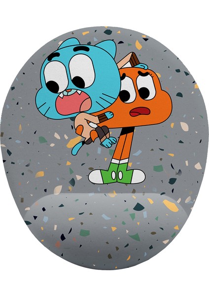 Gumball ve Darwin Bilek Destekli Mouse Pad