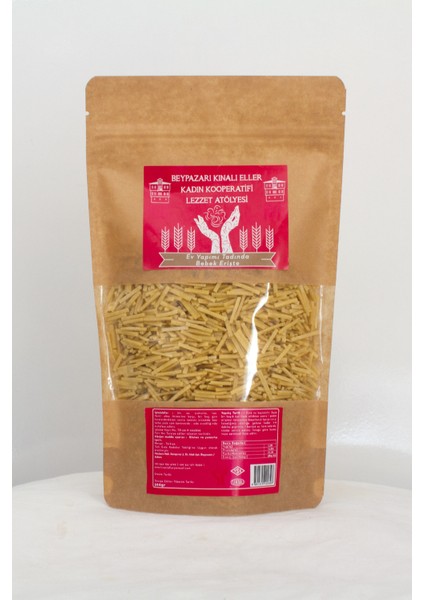 Beypazarı Bebek Erişte Makarnası 500GR.