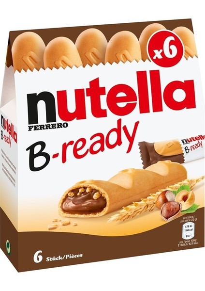 B-Ready Çikolata 1 Paket 132 gr