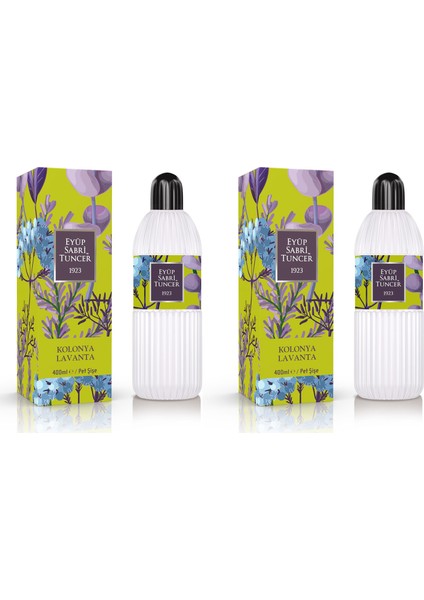 Lavanta Kolonyası 400 ml - Pet Şişe 2 Adet