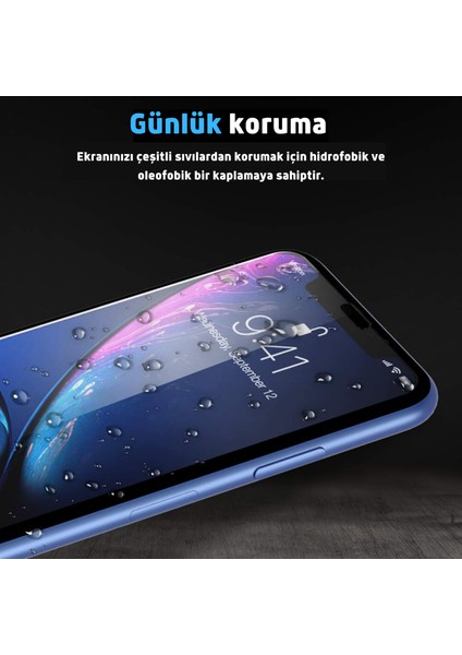 Apple iPhone 11 Full Kaplama 6D 9H Temperli Cam (2'li Paket)